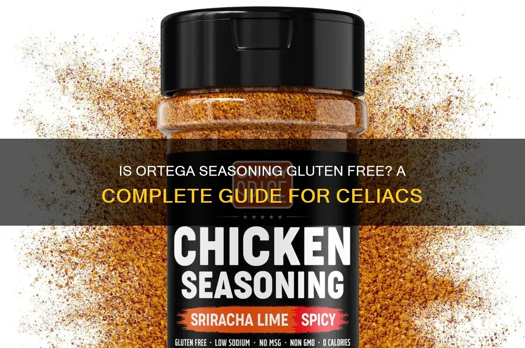 is ortega seasoning gluten free