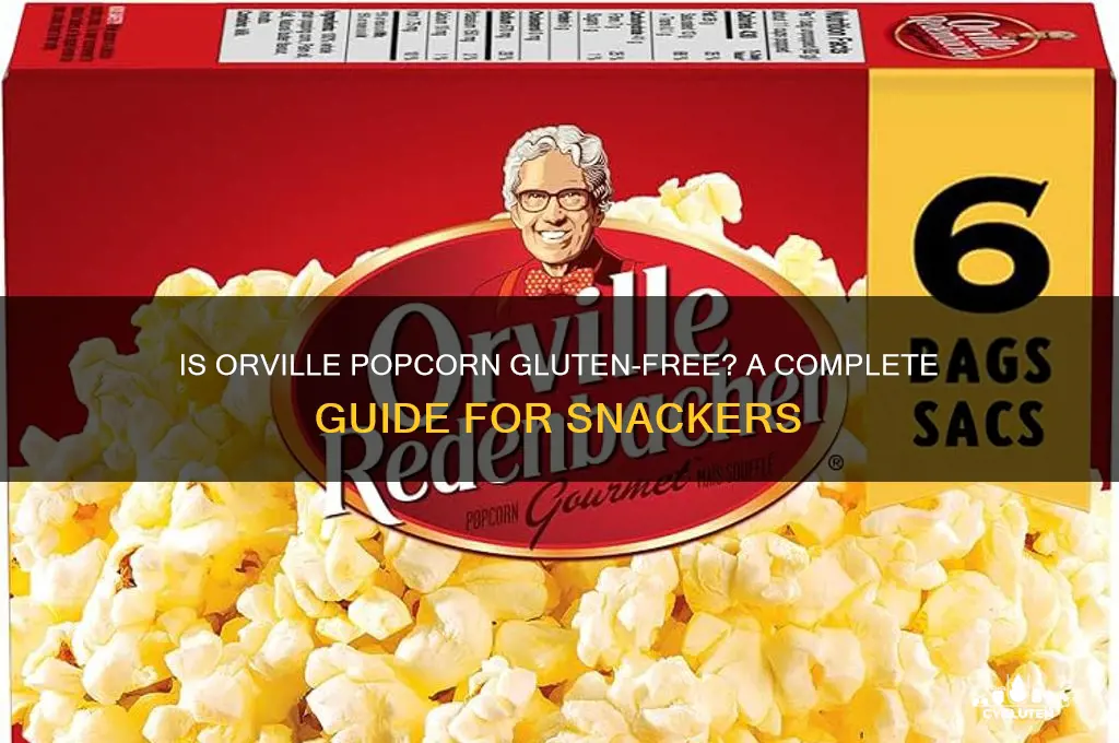 is orville popcorn gluten free