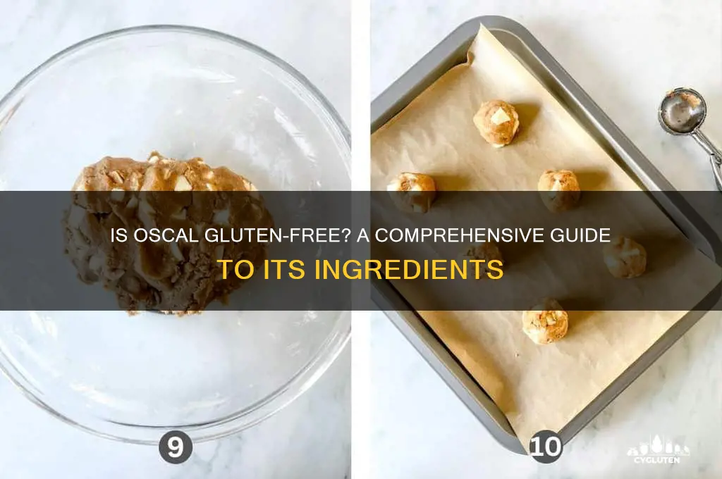 is oscal gluten free