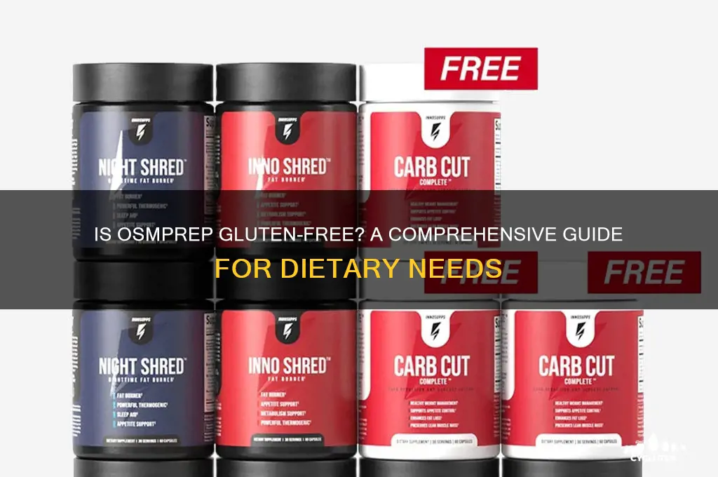 is osmprep gluten free
