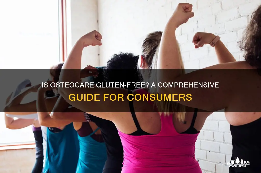 is osteocare gluten free