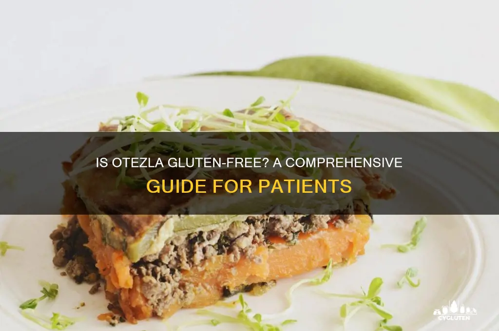 is otezla gluten free