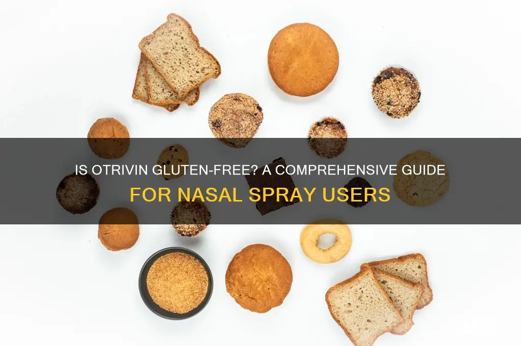 is otrivin gluten free