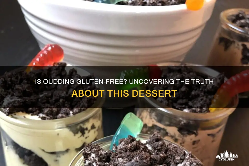 is oudding gluten free