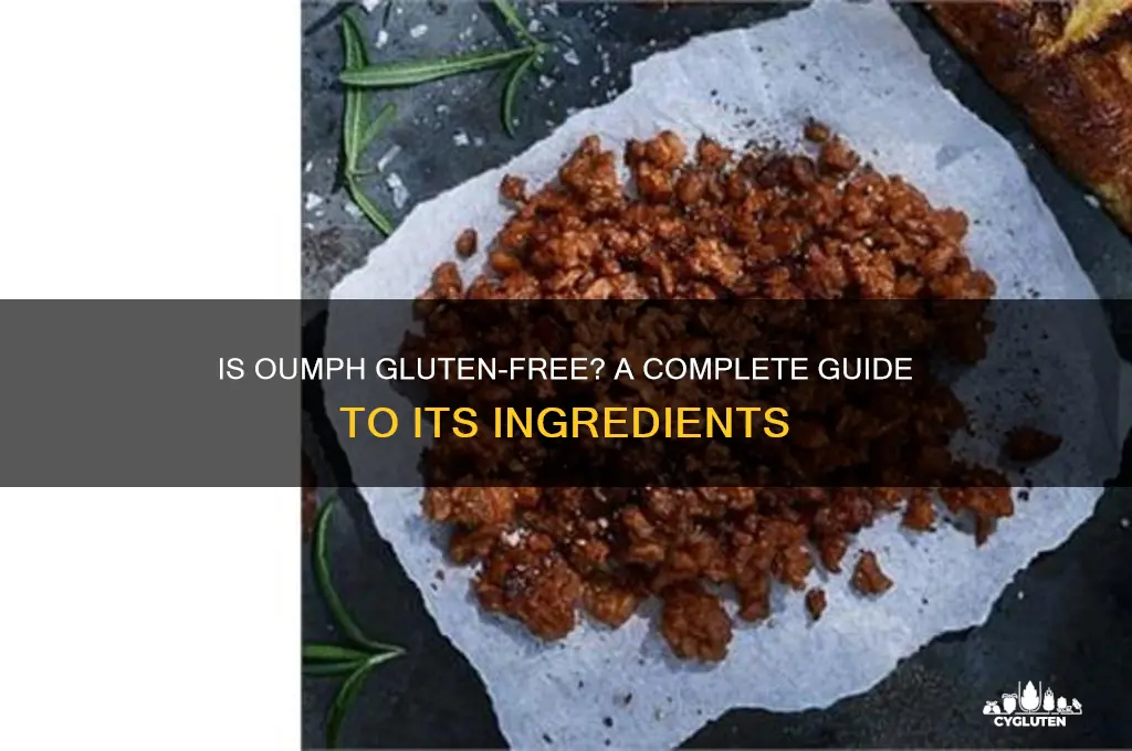 is oumph gluten free