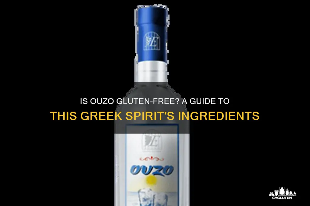 is ouzo gluten free