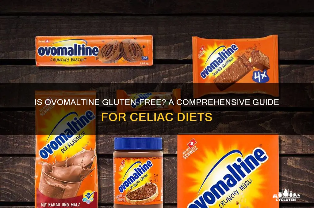 is ovomaltine gluten free