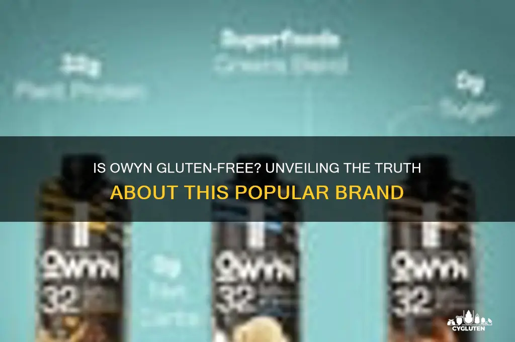is owyn gluten free