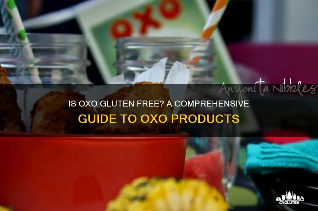 is oxo gluten free