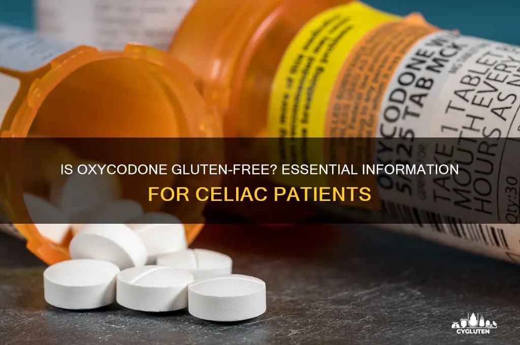 is oxycodone gluten free