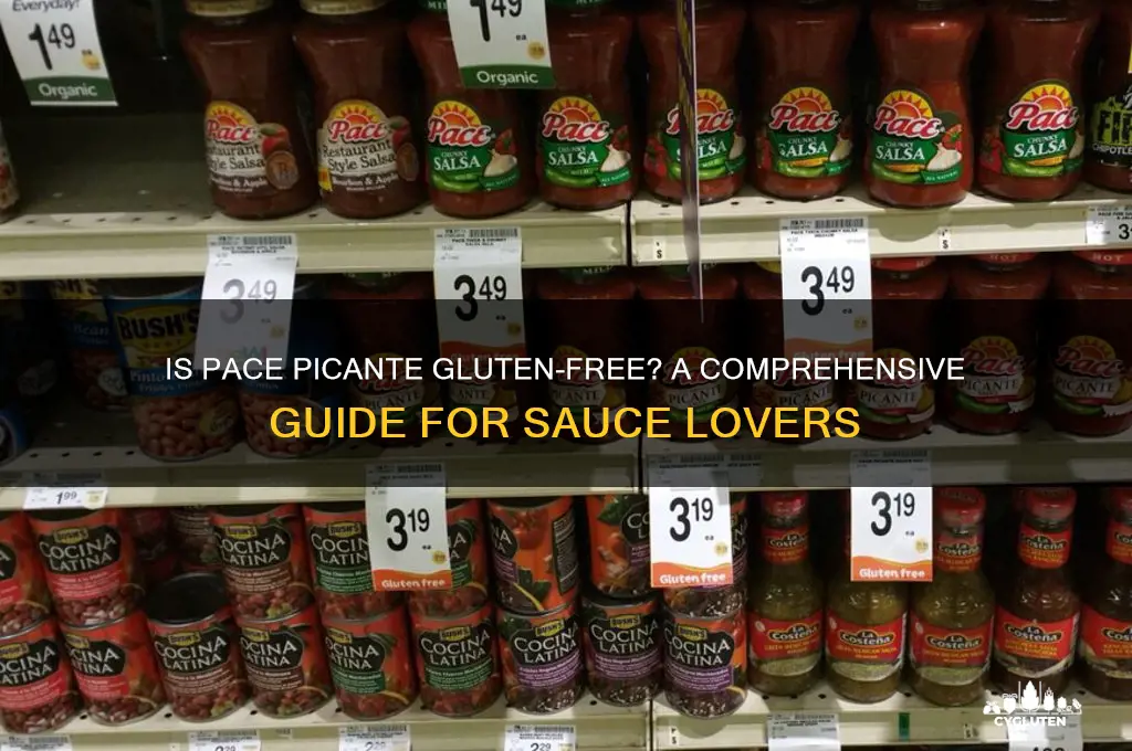 is pace picante gluten free