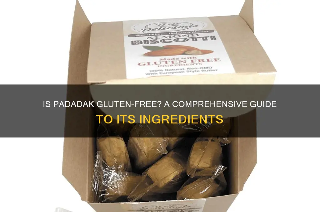is padadak gluten free