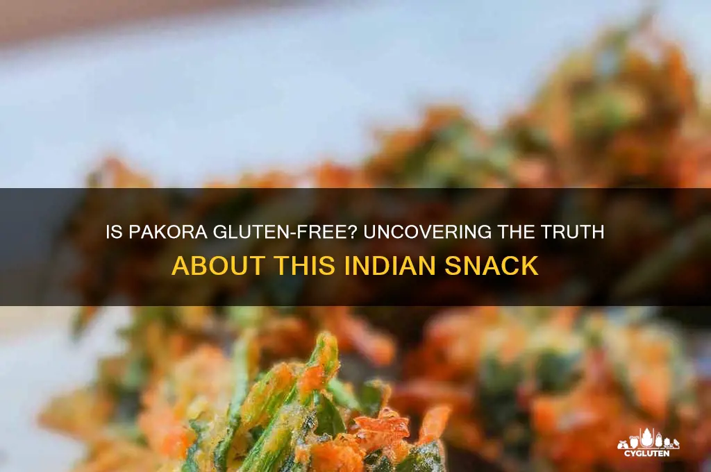 is pakora gluten-free