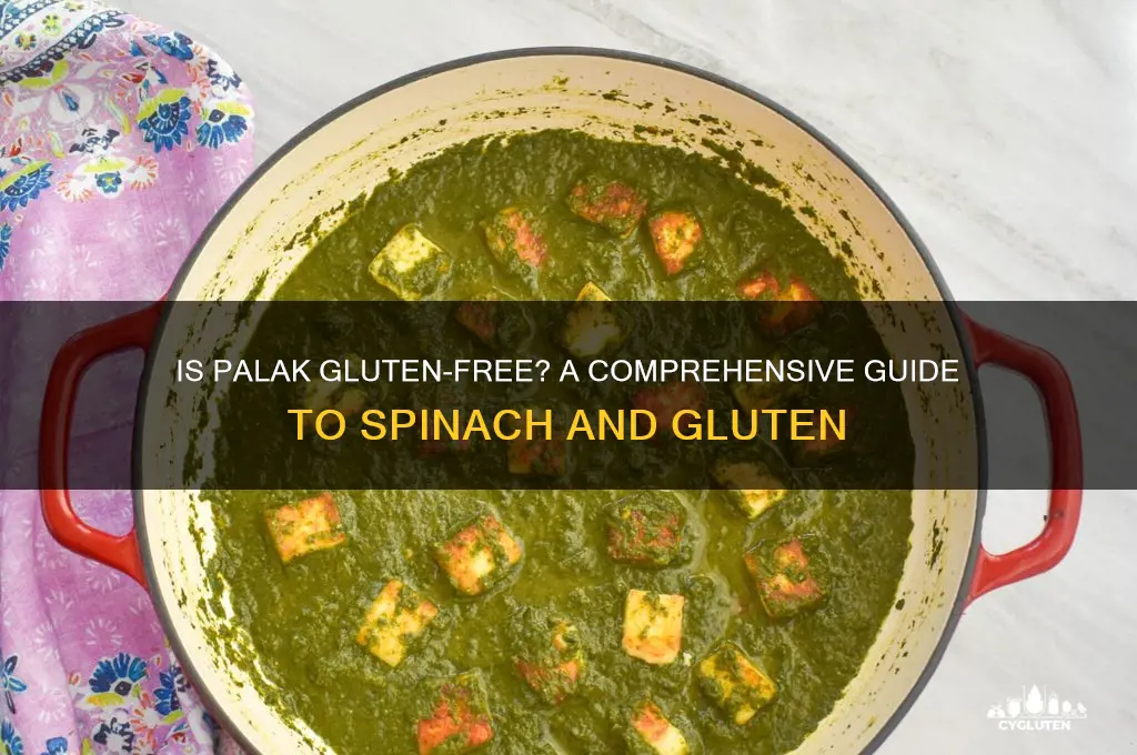 is palak gluten free