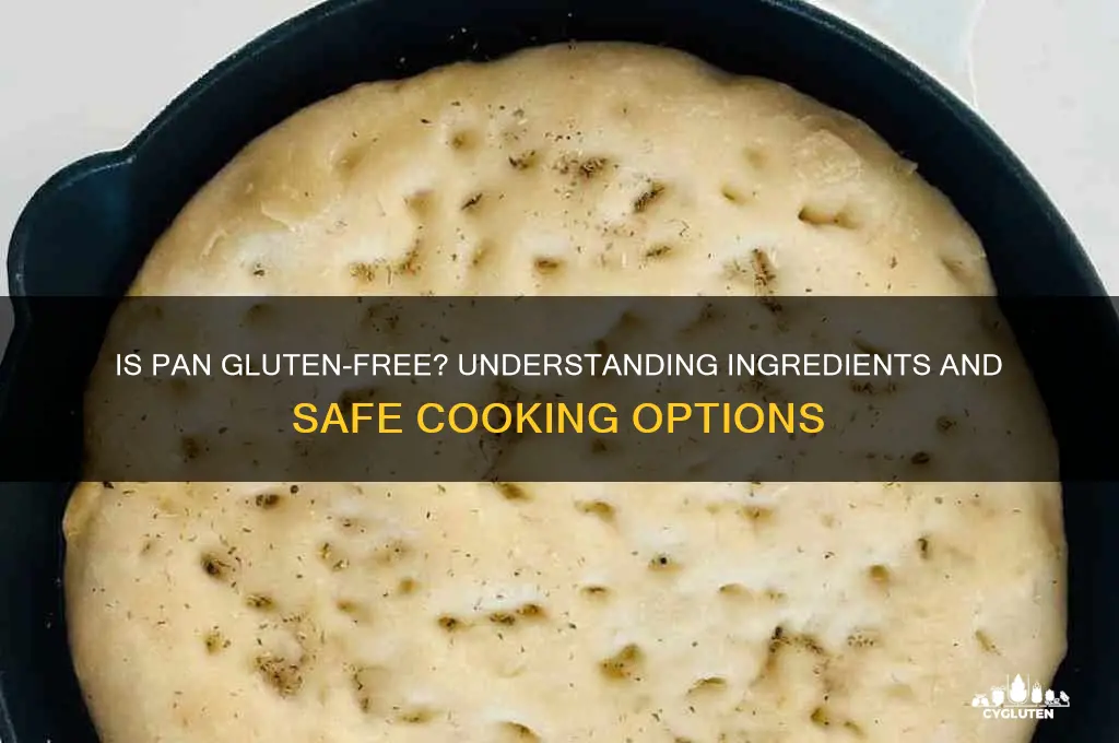 is pan gluten free