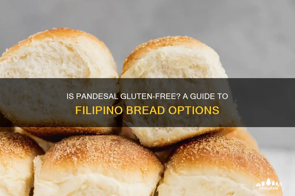 is pandesal gluten free