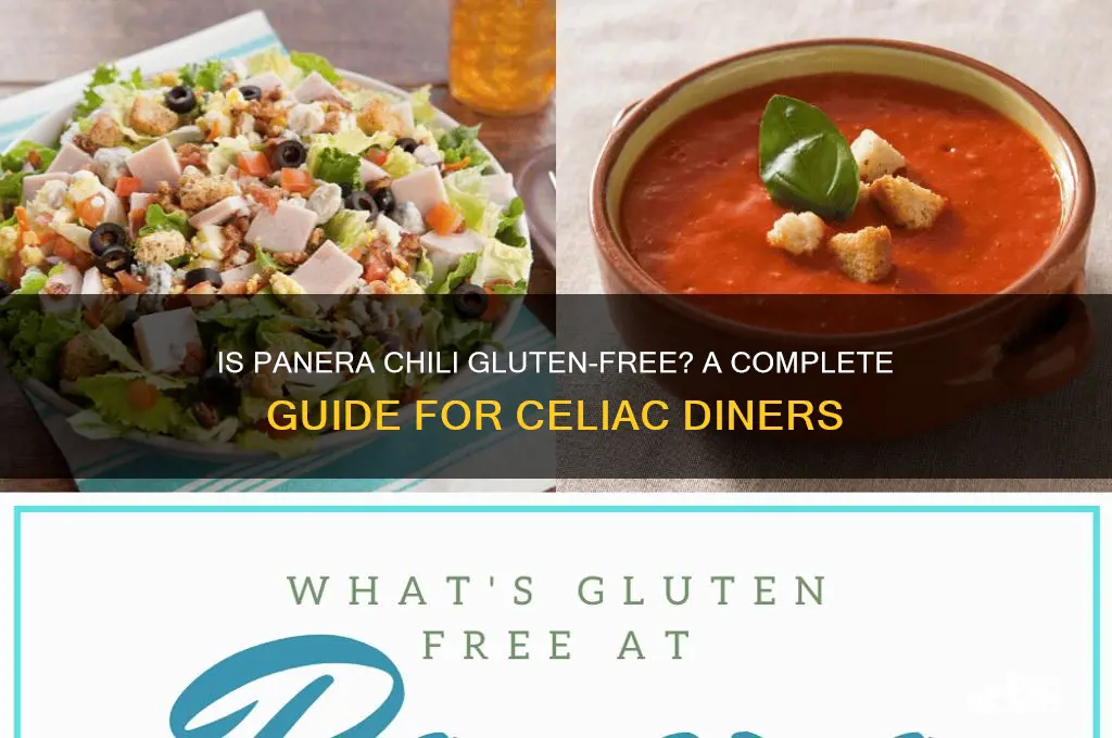 is panera chili gluten free