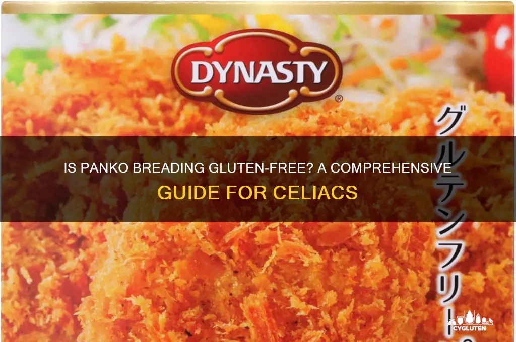is panko breading gluten free