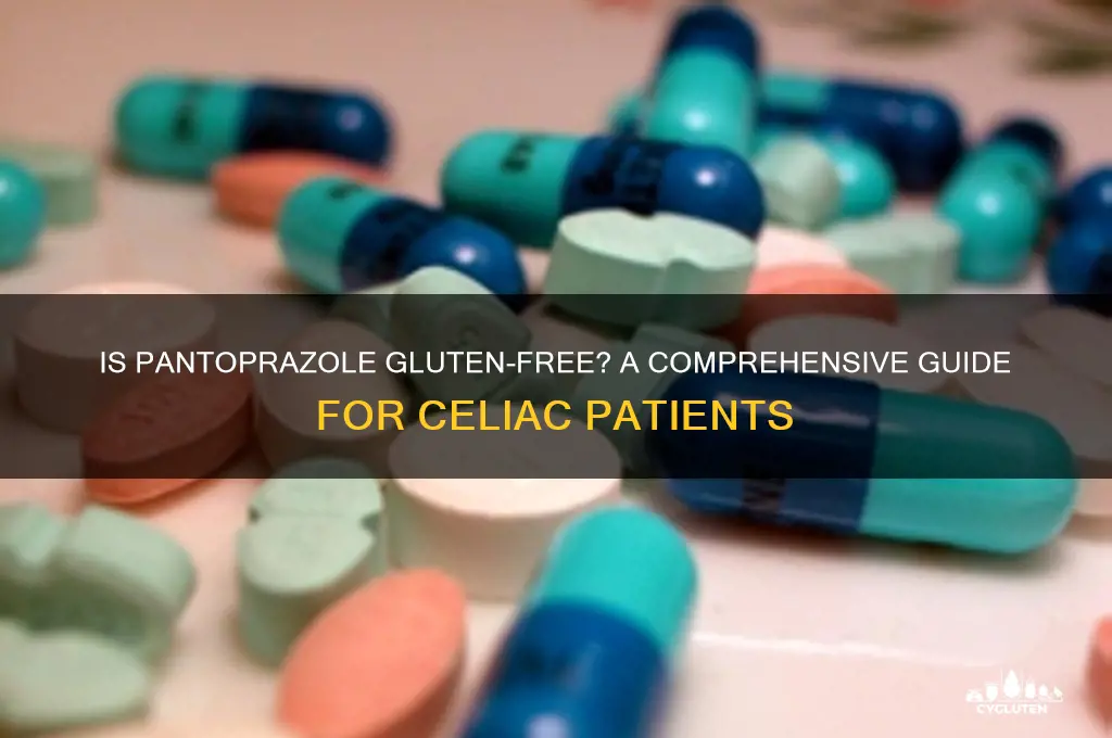 is pantoprazole gluten free