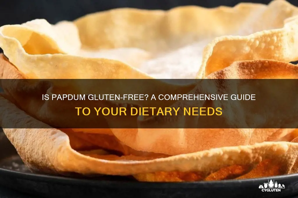 is papdum gluten free