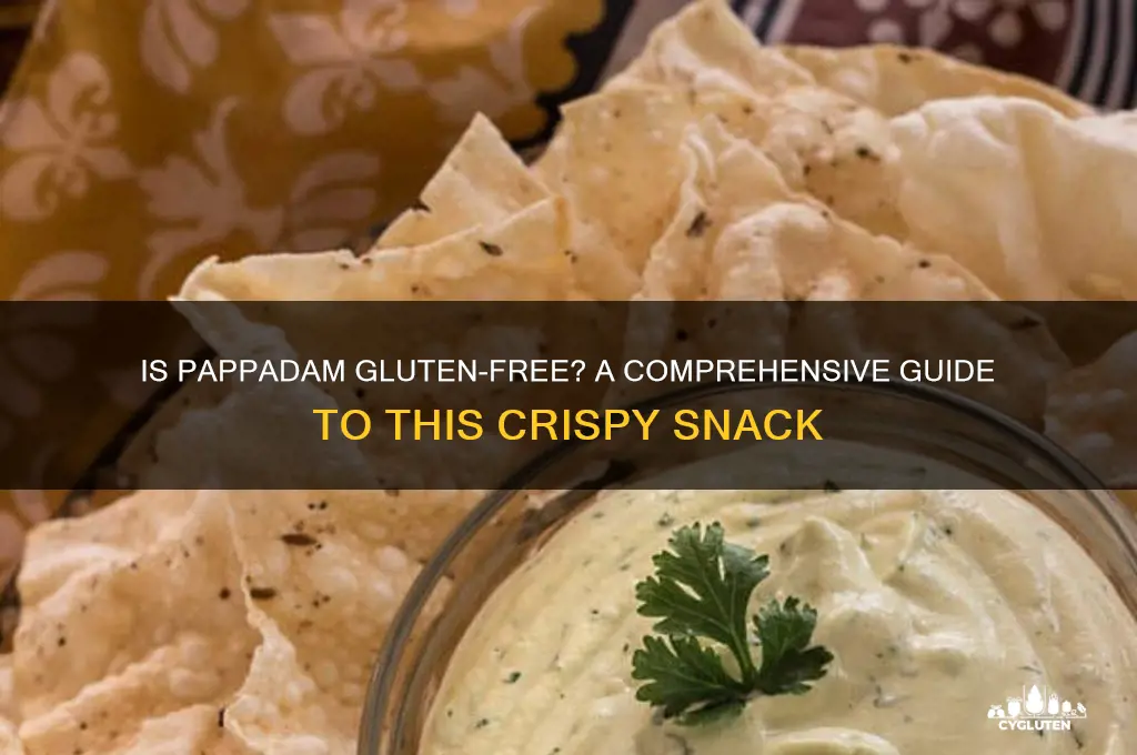is pappadam gluten free