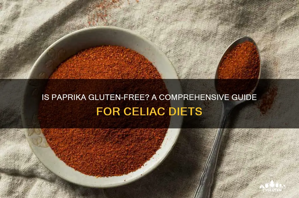 is paprika gluten free