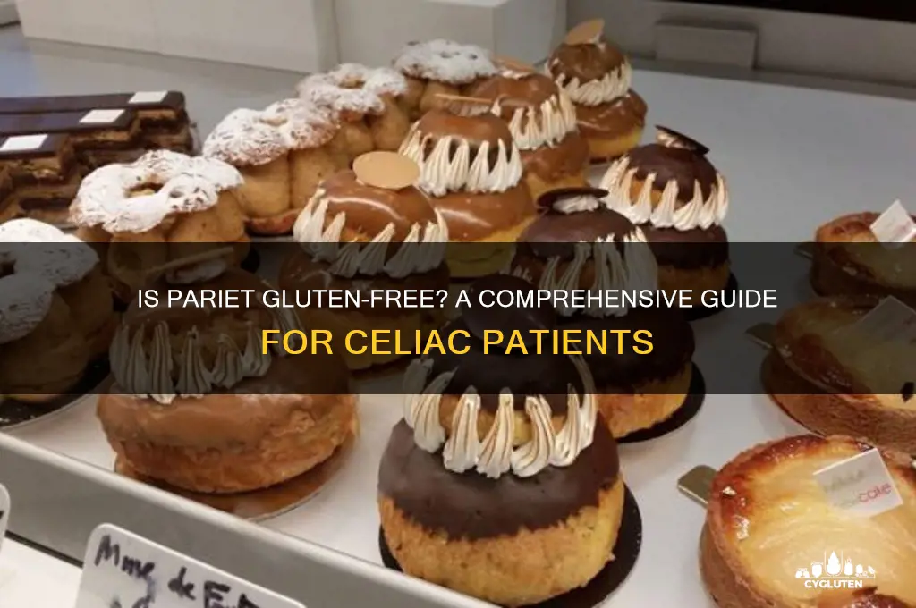 is pariet gluten free