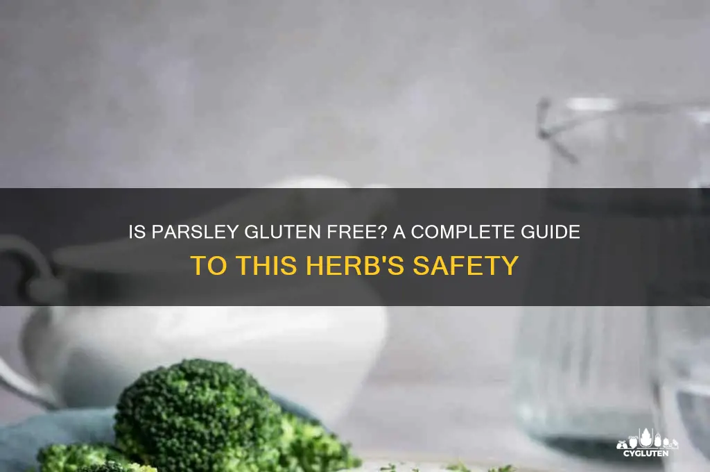 is parsley gluten free
