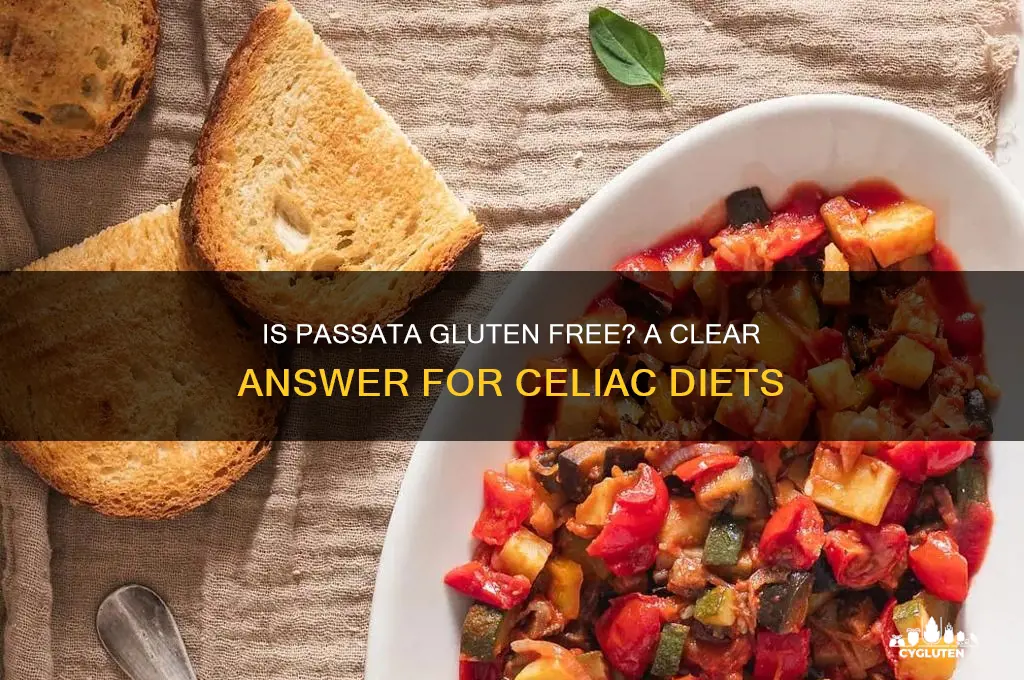 is passata gluten free