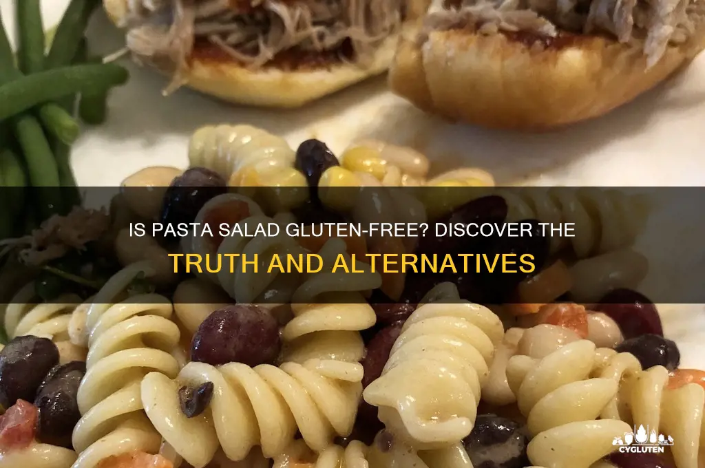 is pasta salad gluten free