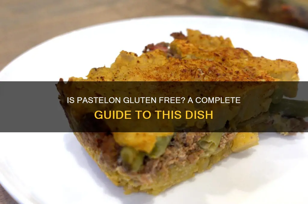 is pastelon gluten free