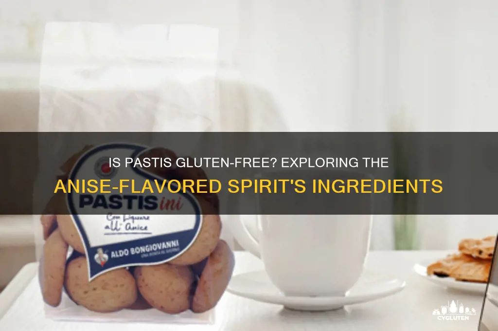 is pastis gluten free
