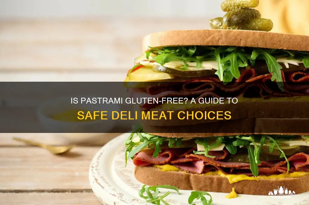 is pastrami gluten-free