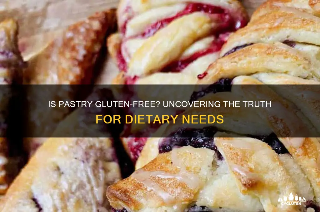 is pastry gluten free