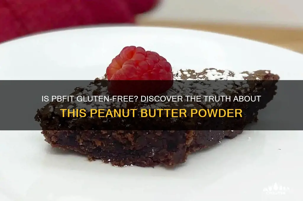 is pbfit gluten free
