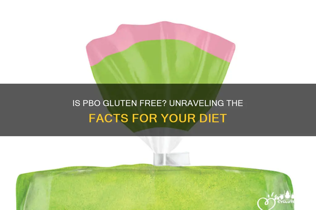 is pbo gluten free