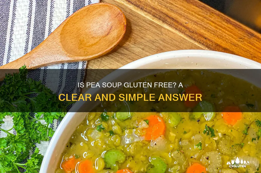 is pea soup gluten free
