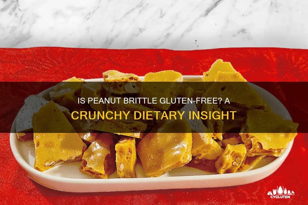 is peanut brittle gluten free