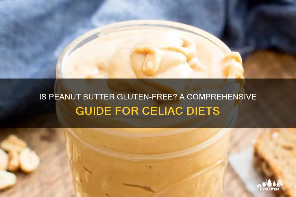 is peanut butter gluten free