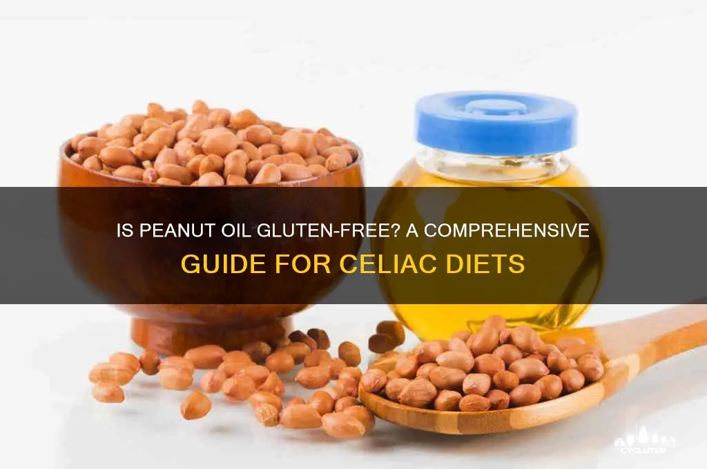 is peanut oil gluten free