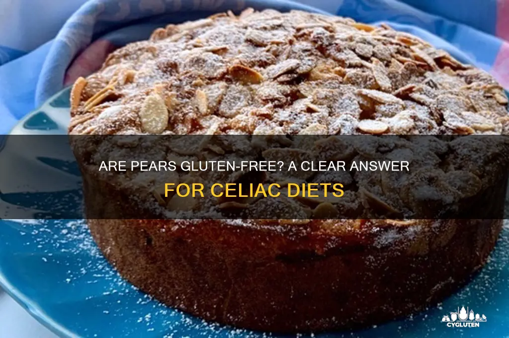 is pear gluten free