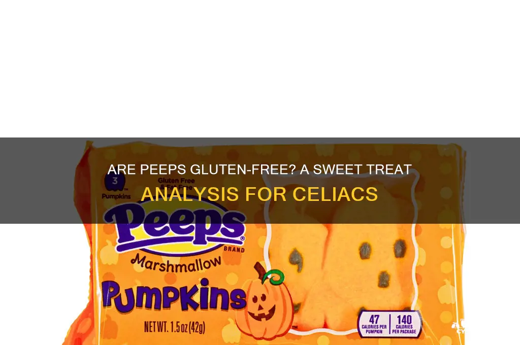 is peeps gluten free