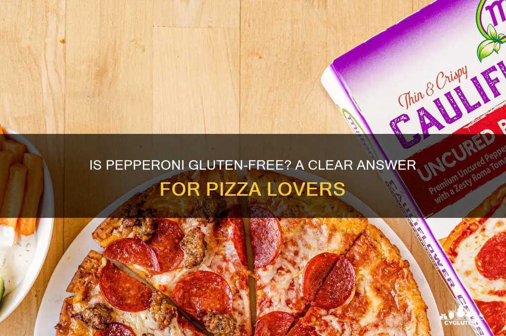 is peperoni gluten free
