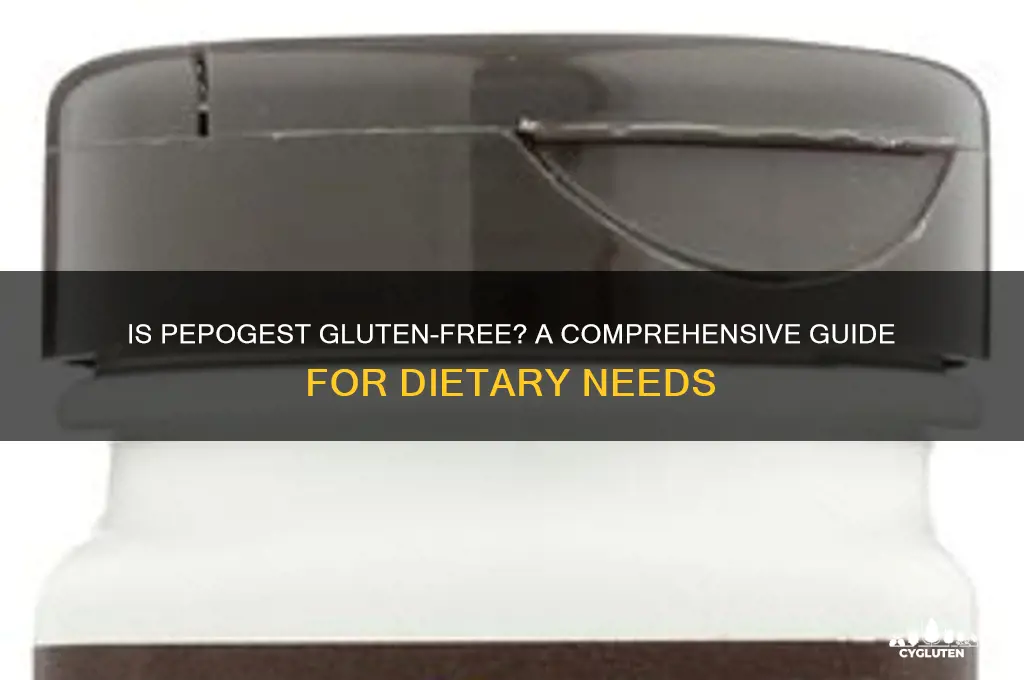 is pepogest gluten free