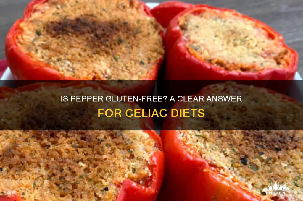 is pepper gluten-free