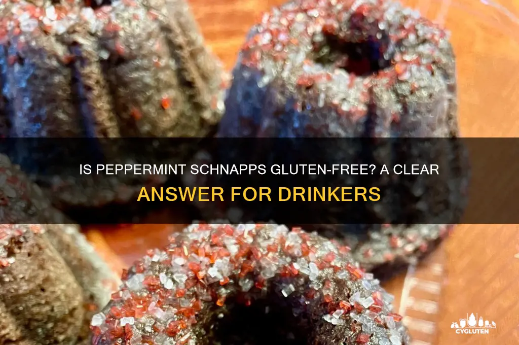 is peppermint schnapps gluten free