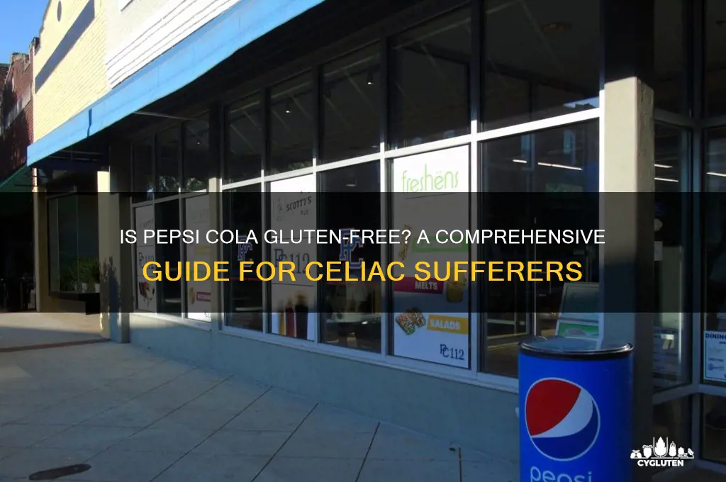 is pepsi cola gluten free