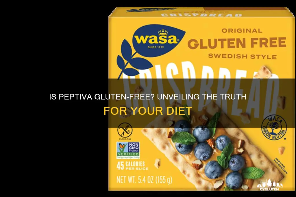 is peptiva gluten free