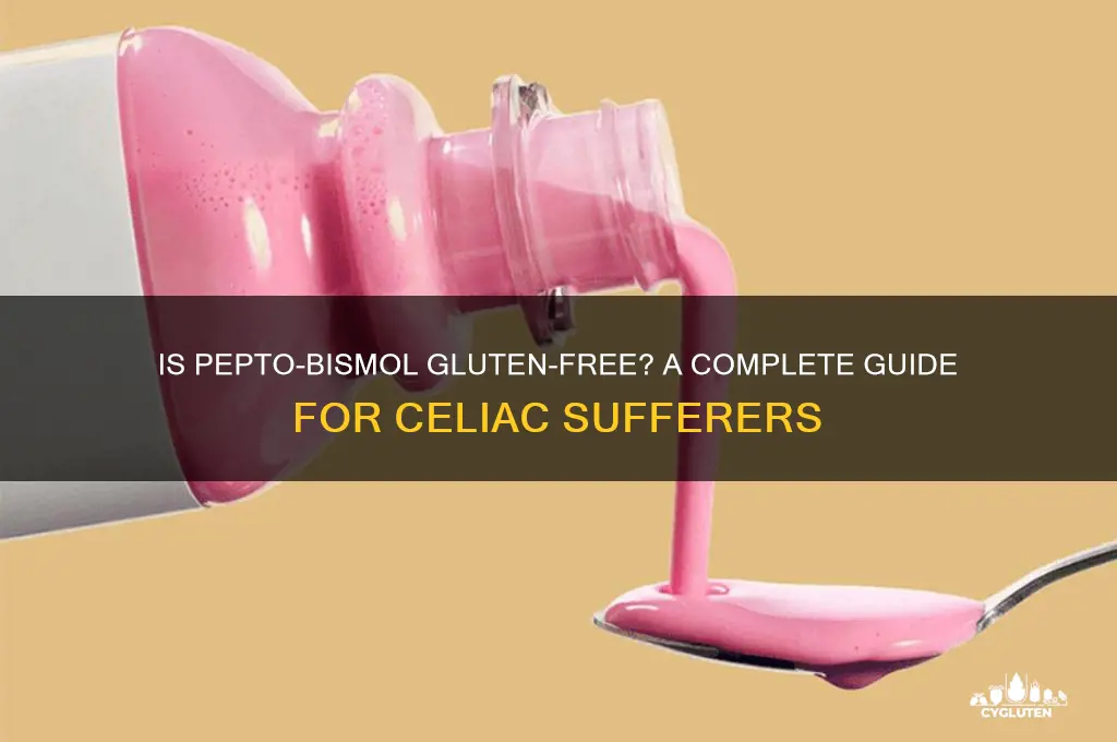 is pepto gluten free