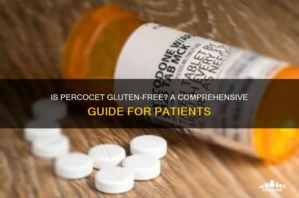 is percocet gluten free